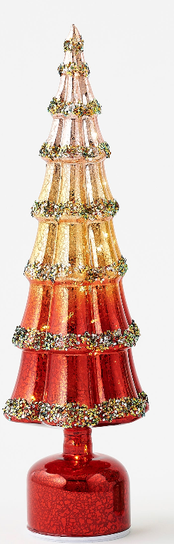 Revolving Glass Tree