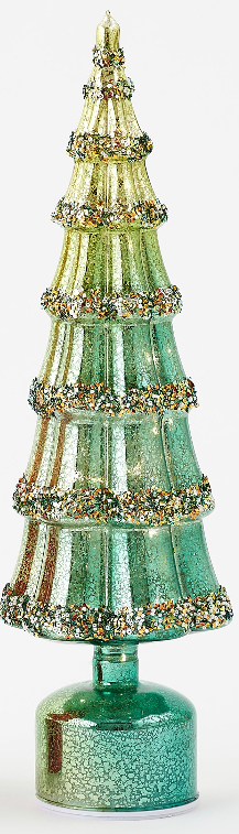 Revolving Glass Tree