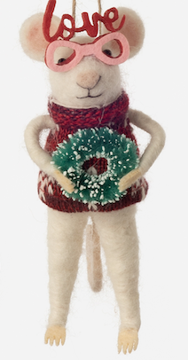 Holiday Glasses Mice