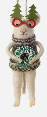 Holiday Glasses Mice