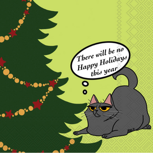 Cocktail Holiday Napkins