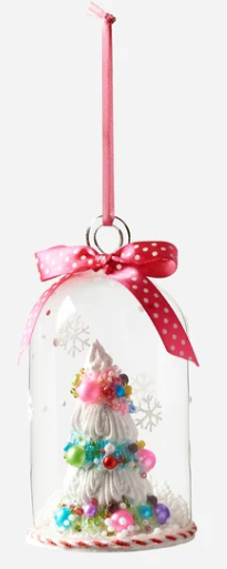 Tree in Glass Dome Ornament