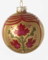 Deco Ball Glass Ornament