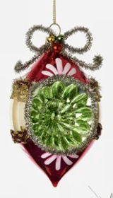 Reflector Ball Glass Ornament