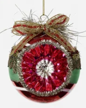 Reflector Ball Glass Ornament