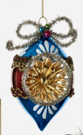 Reflector Ball Glass Ornament