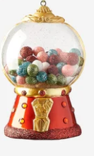 Gumball Machine Glass Ornament