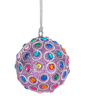Beaded Colorful Ball Ornaments