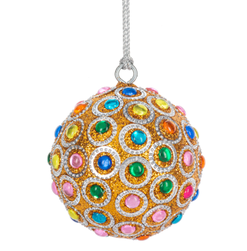 Beaded Colorful Ball Ornaments