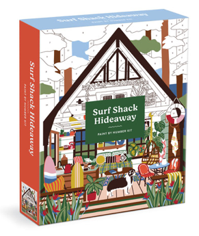 Surf Shack Hideaway 11X14 Paint by Number Kit