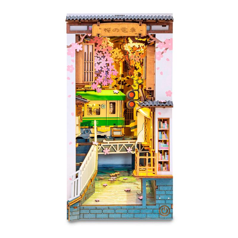 Sakura Tram - DIY Book Nook Kit