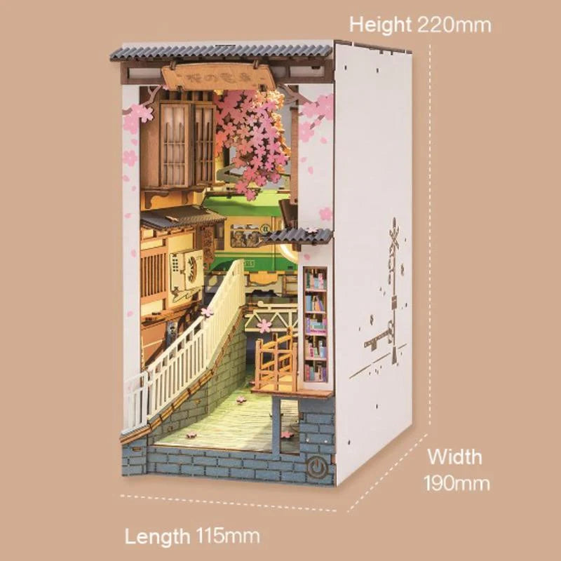 Sakura Tram - DIY Book Nook Kit
