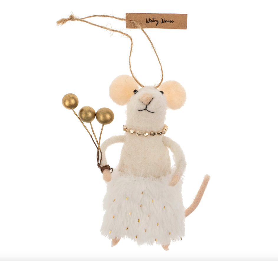 Wintry Winnie Mouse