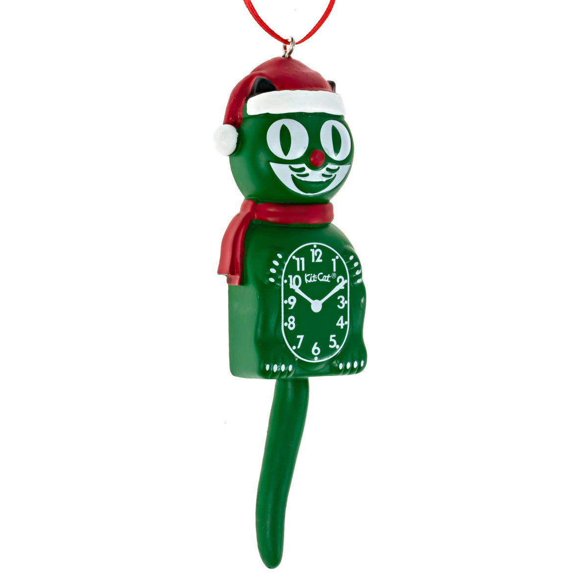 Kit-Cat Klock Christmas Ornament - Santa Hat