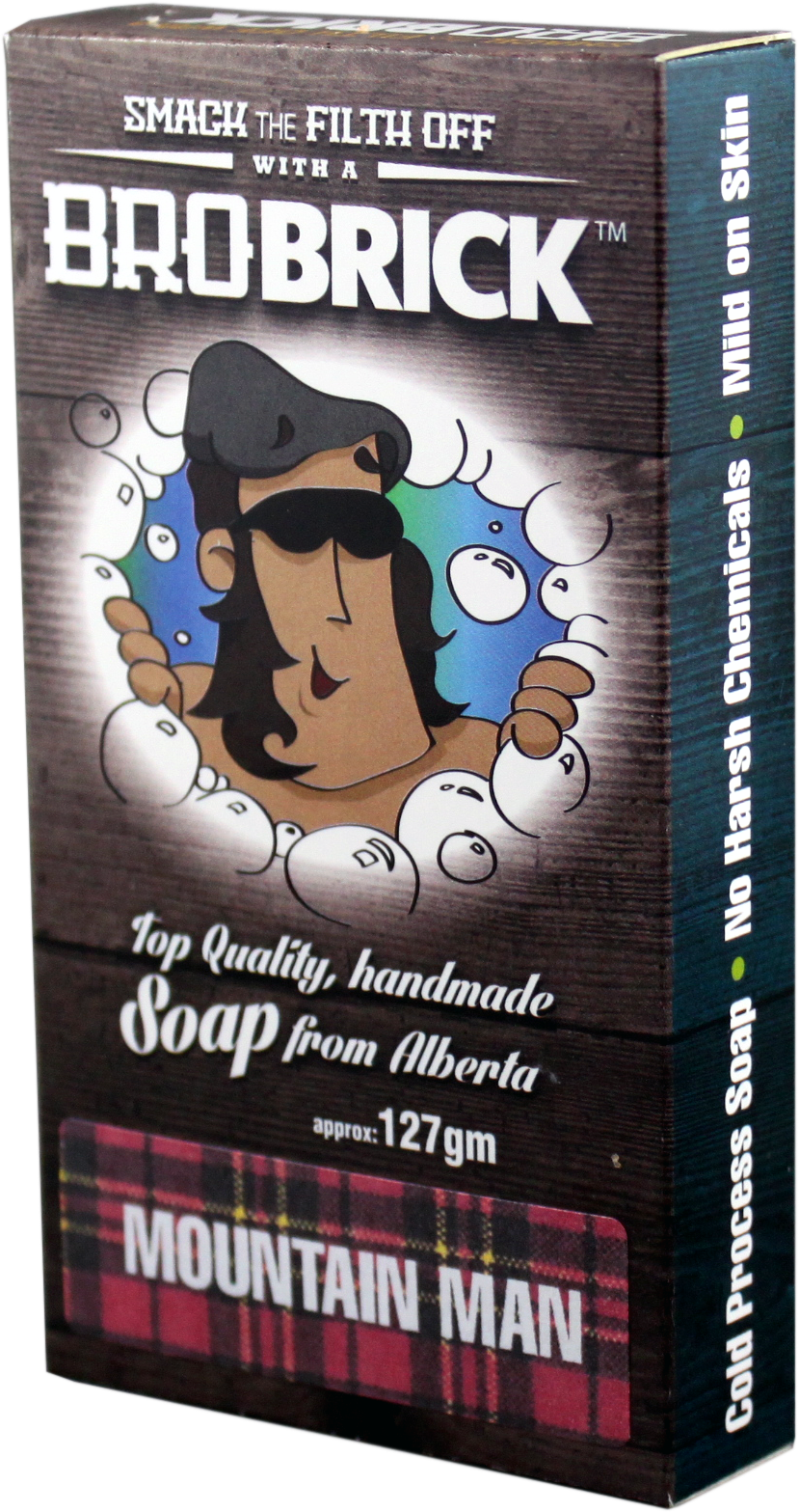 Mountain Man - Bro Brick Handmade Soap