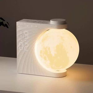 Moon Lamp Alarm Clock Night Light