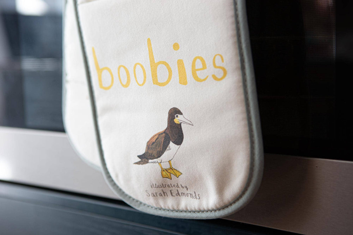 Boobies Bird Oven Glove