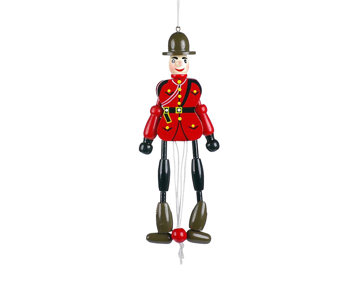 7" RCMP Jumping Jack Ornament