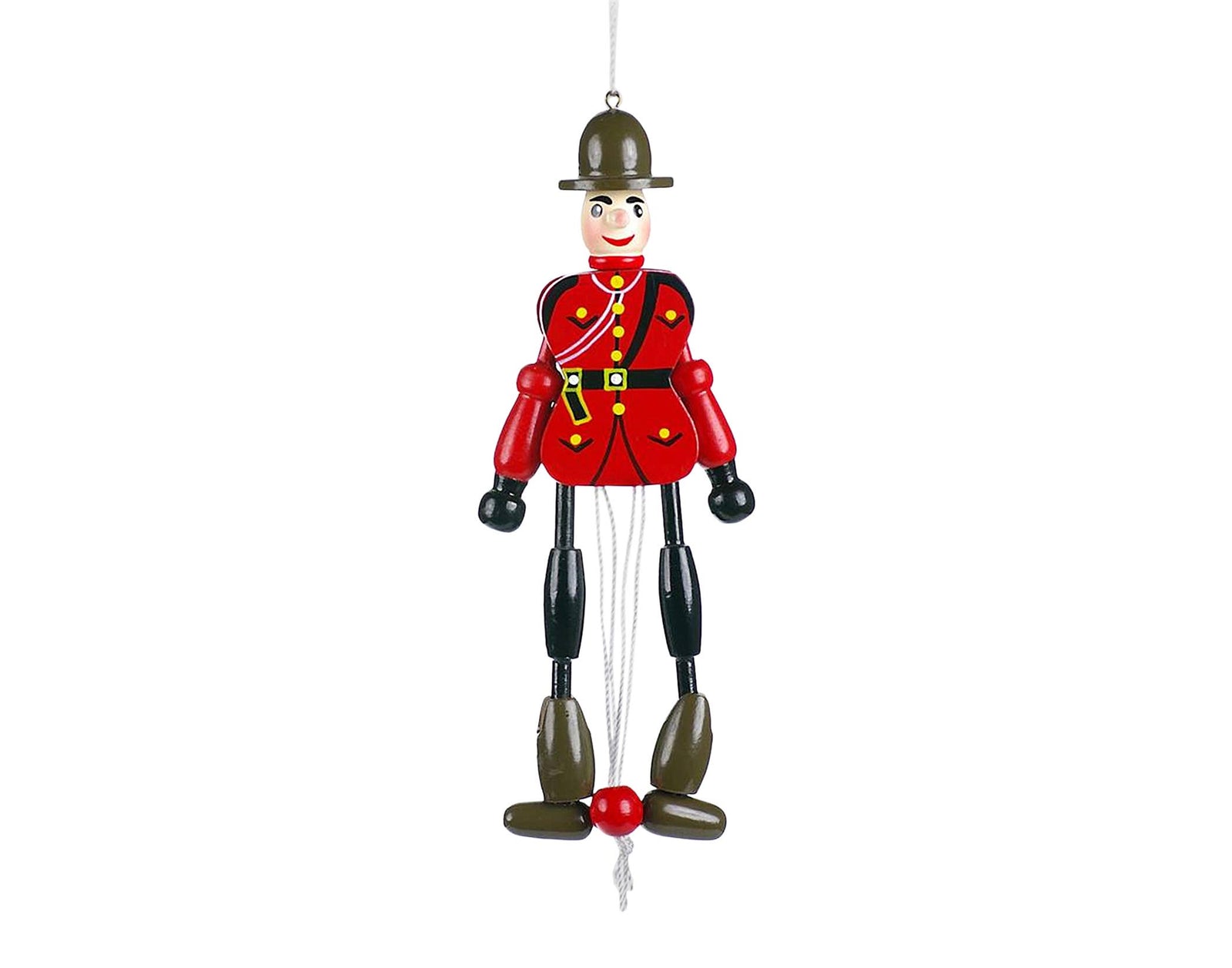 7" RCMP Jumping Jack Ornament