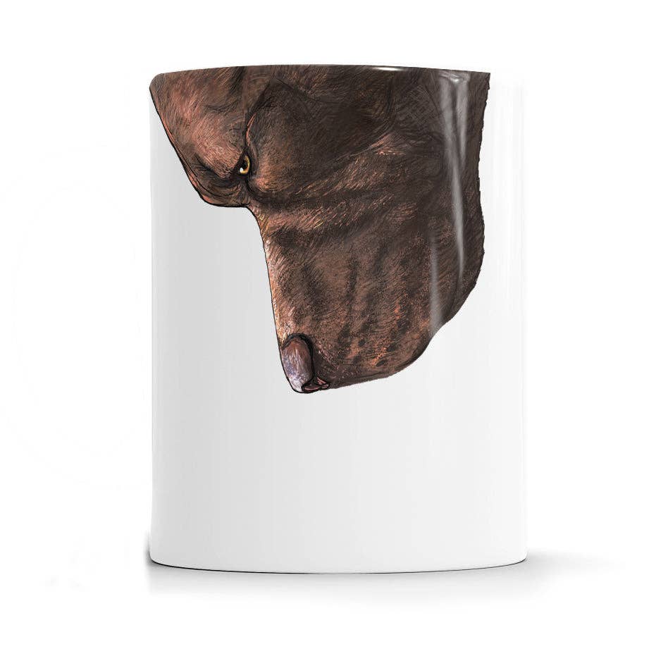 Pittbull Chocolate Snout Mug