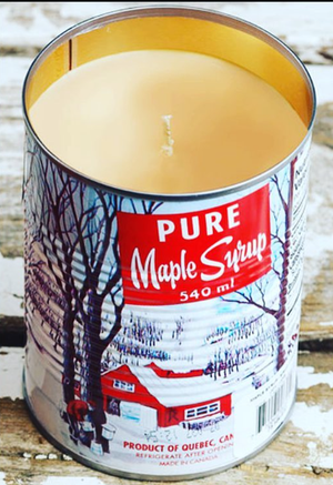 Maple Syrup-Scented Candle – Encapsulated in Iconic Can