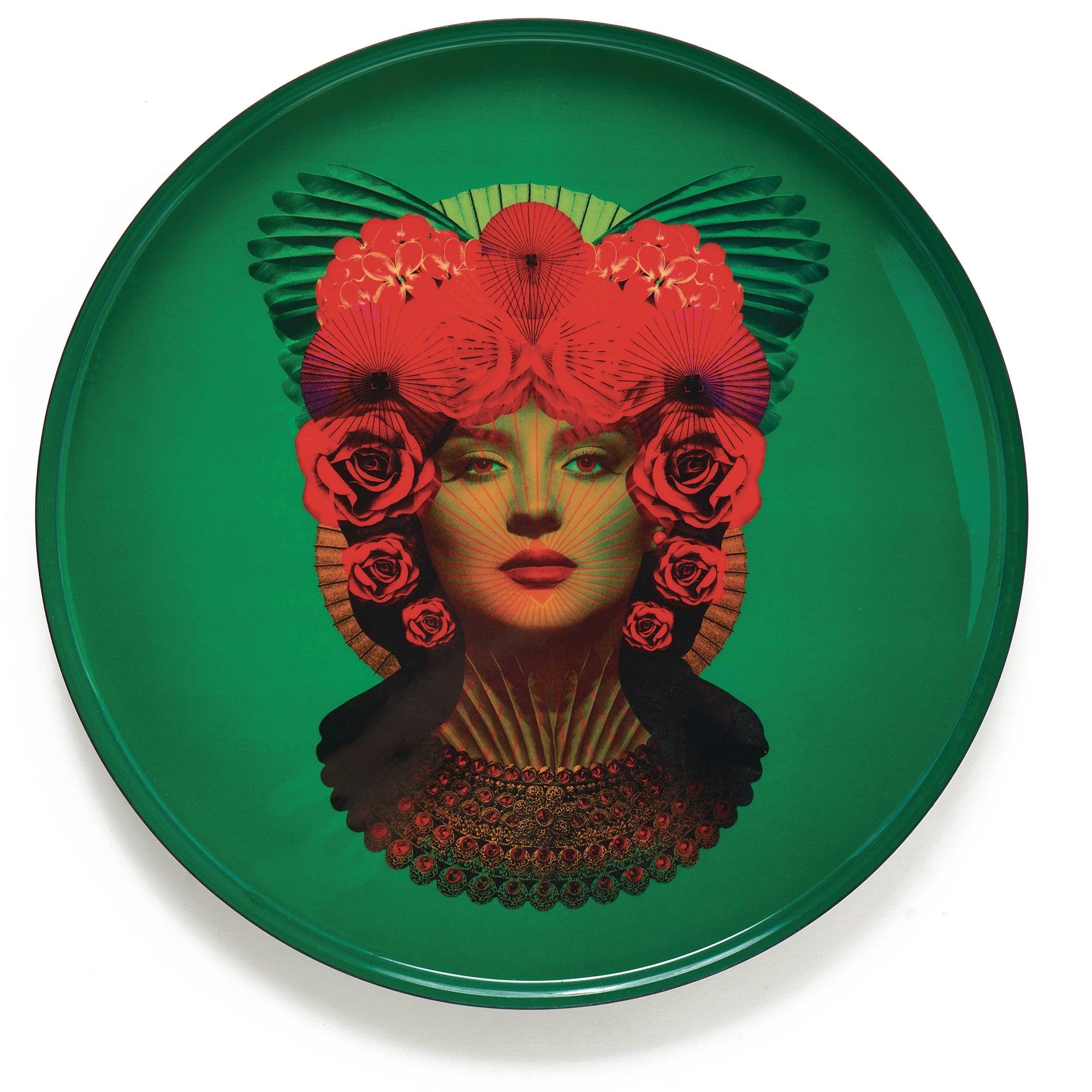 Maya round tray