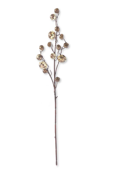 Antique Gold Bell Branch (30")