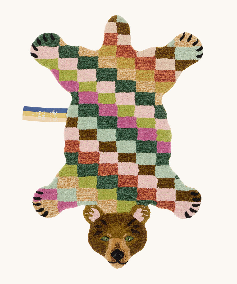 Check Bear Rug (Large)