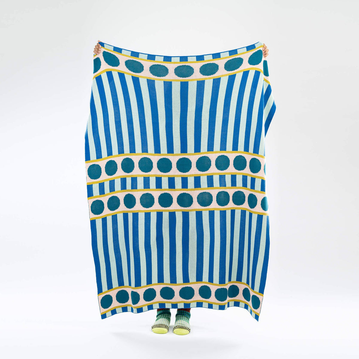 Stripe Dot Throw
