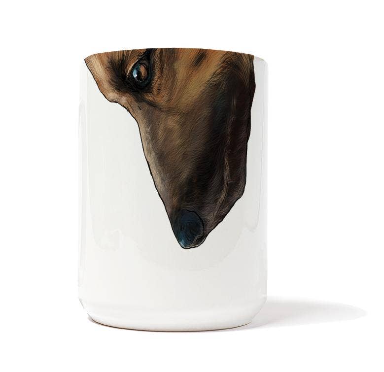 German Shepherd Snout Mug
