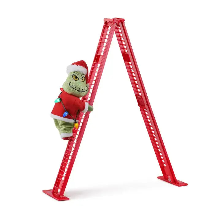 17 In. Animated Climbing Grinch