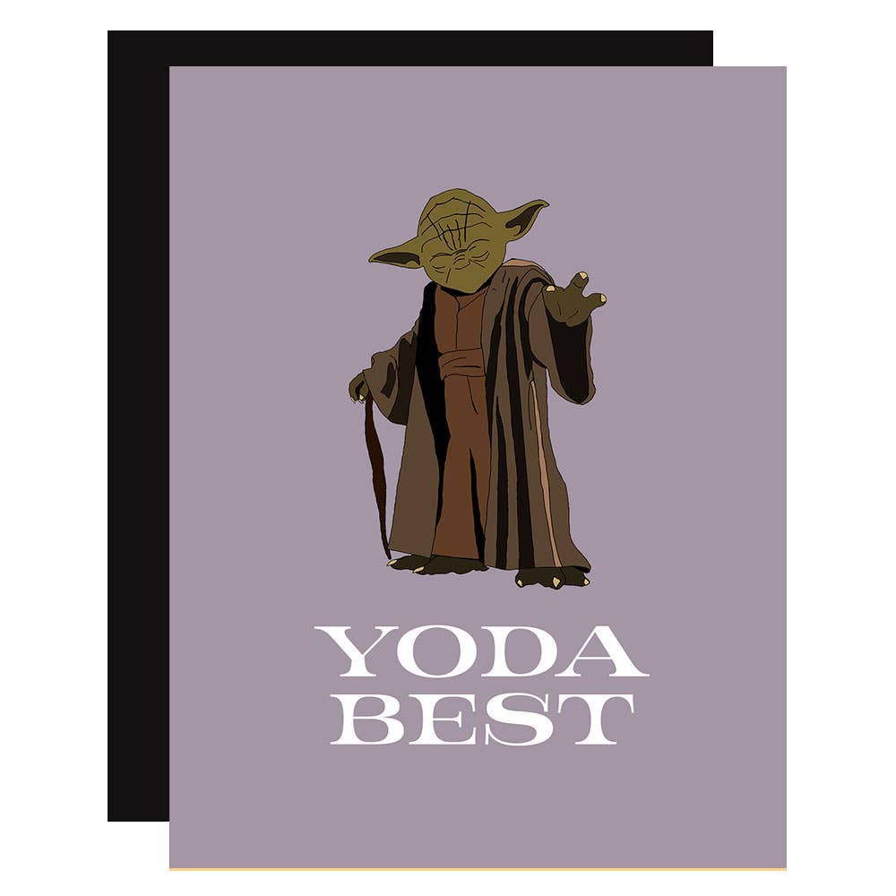 Yoda Best Star Wars Pop Icon Everyday Greeting Card