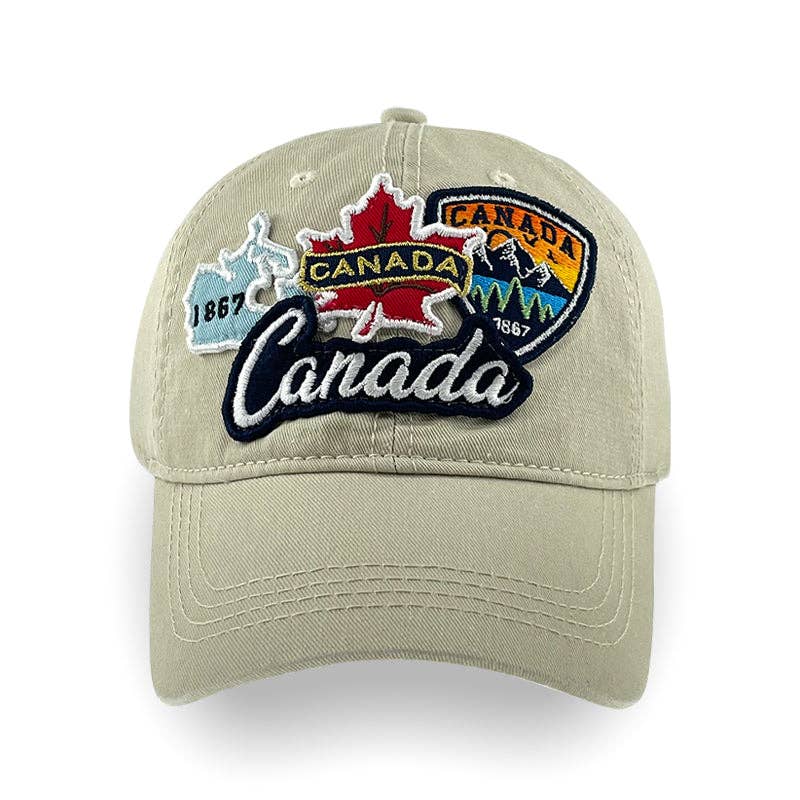 CANADA Patch Embroidery Cap