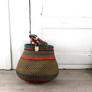 Pot Basket Large - Traditional Palette