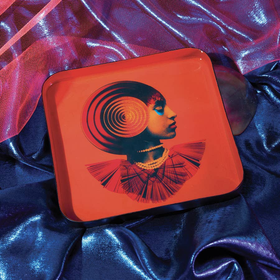 Gipsy Square Metal Tray