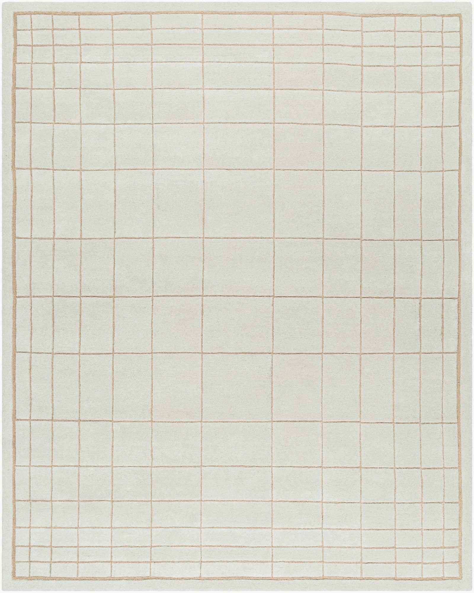 Alabaster Lattice Rug