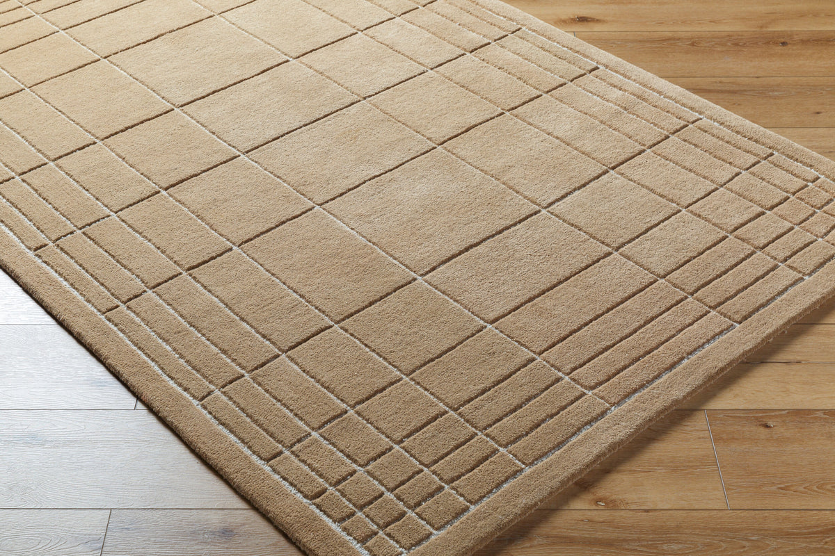 Ecru Lattice Rug