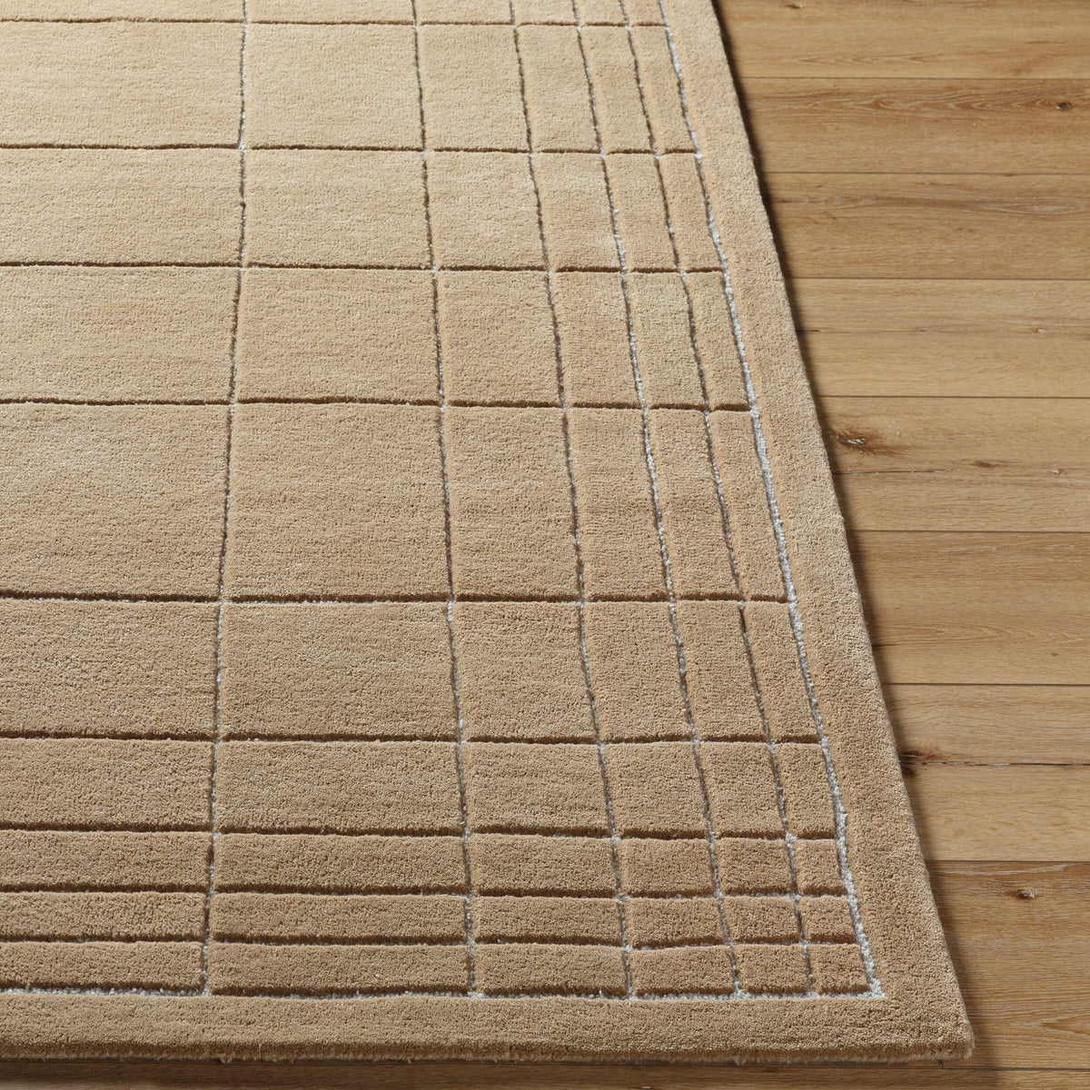 Ecru Lattice Rug