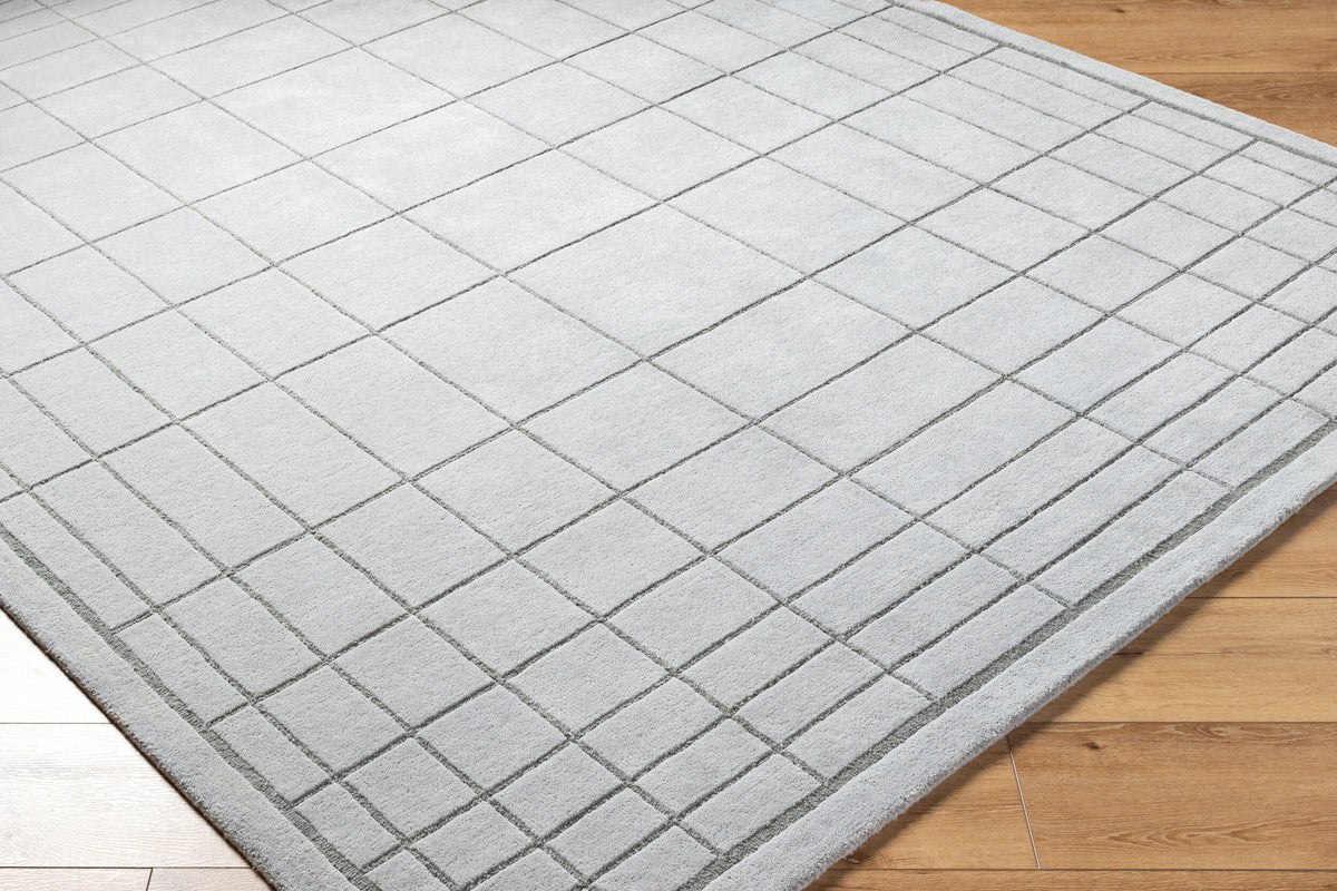 Ash Lattice Rug