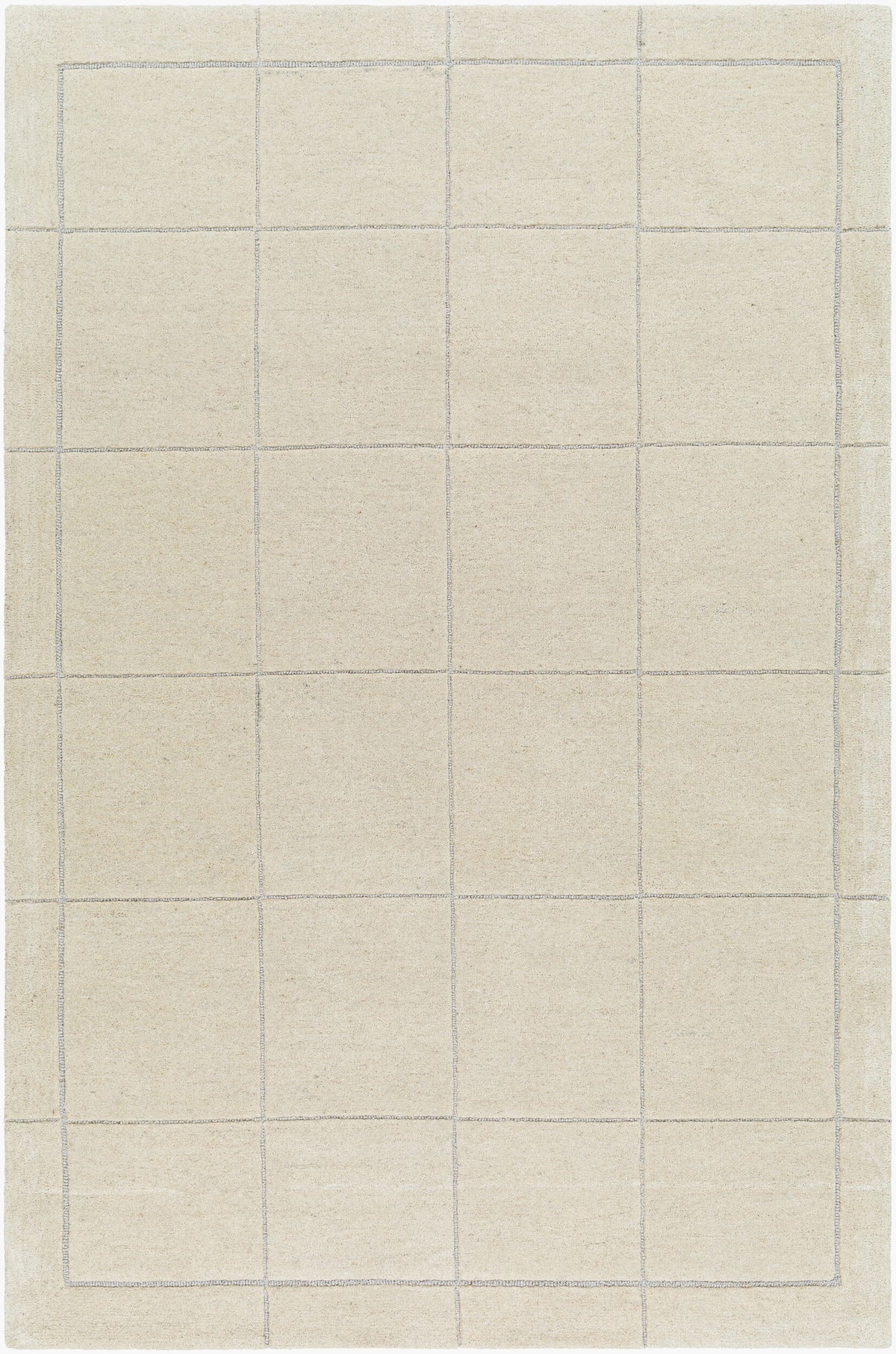 Alabaster Large Grid Rug