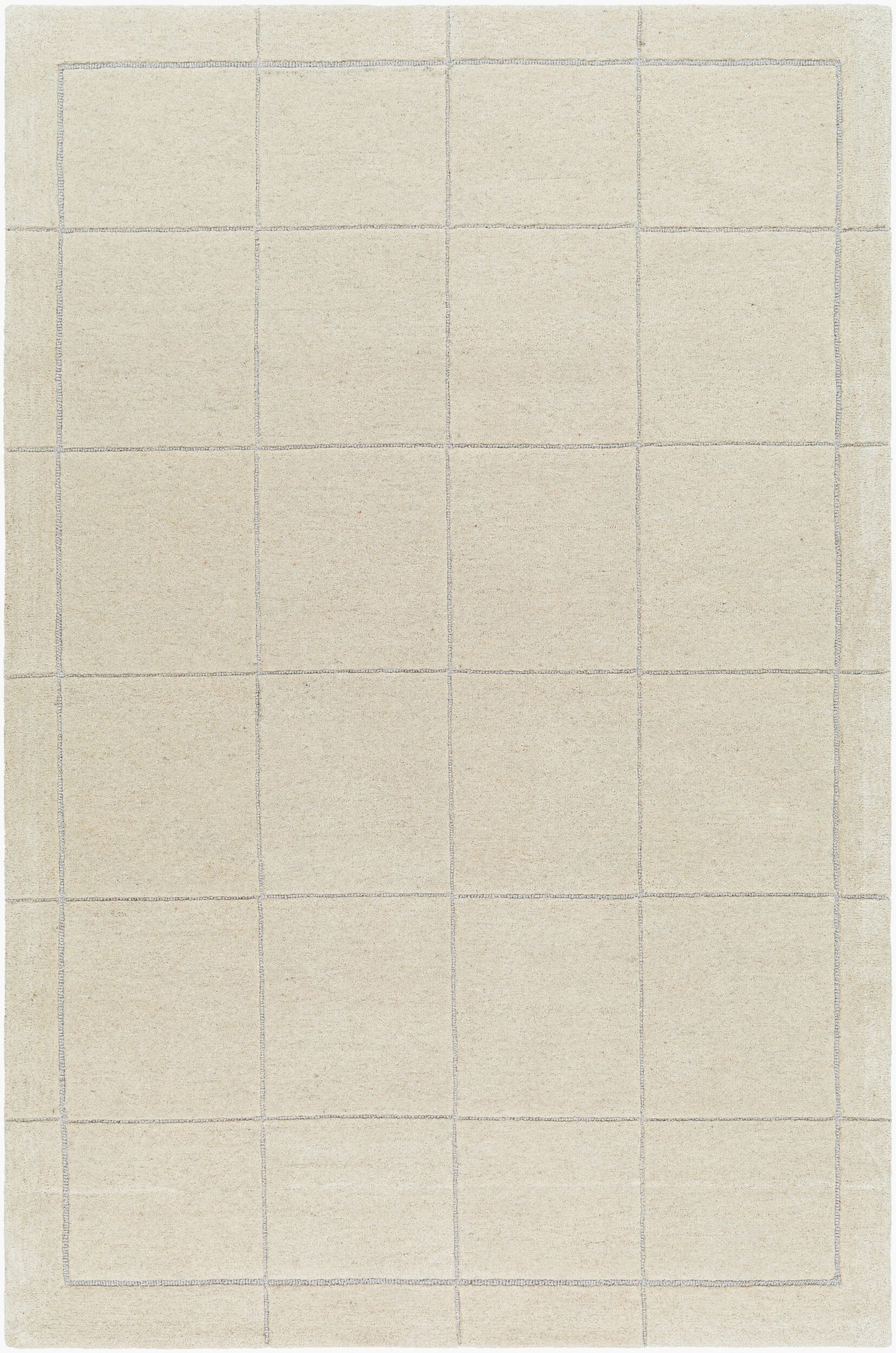 Alabaster Large Grid Rug