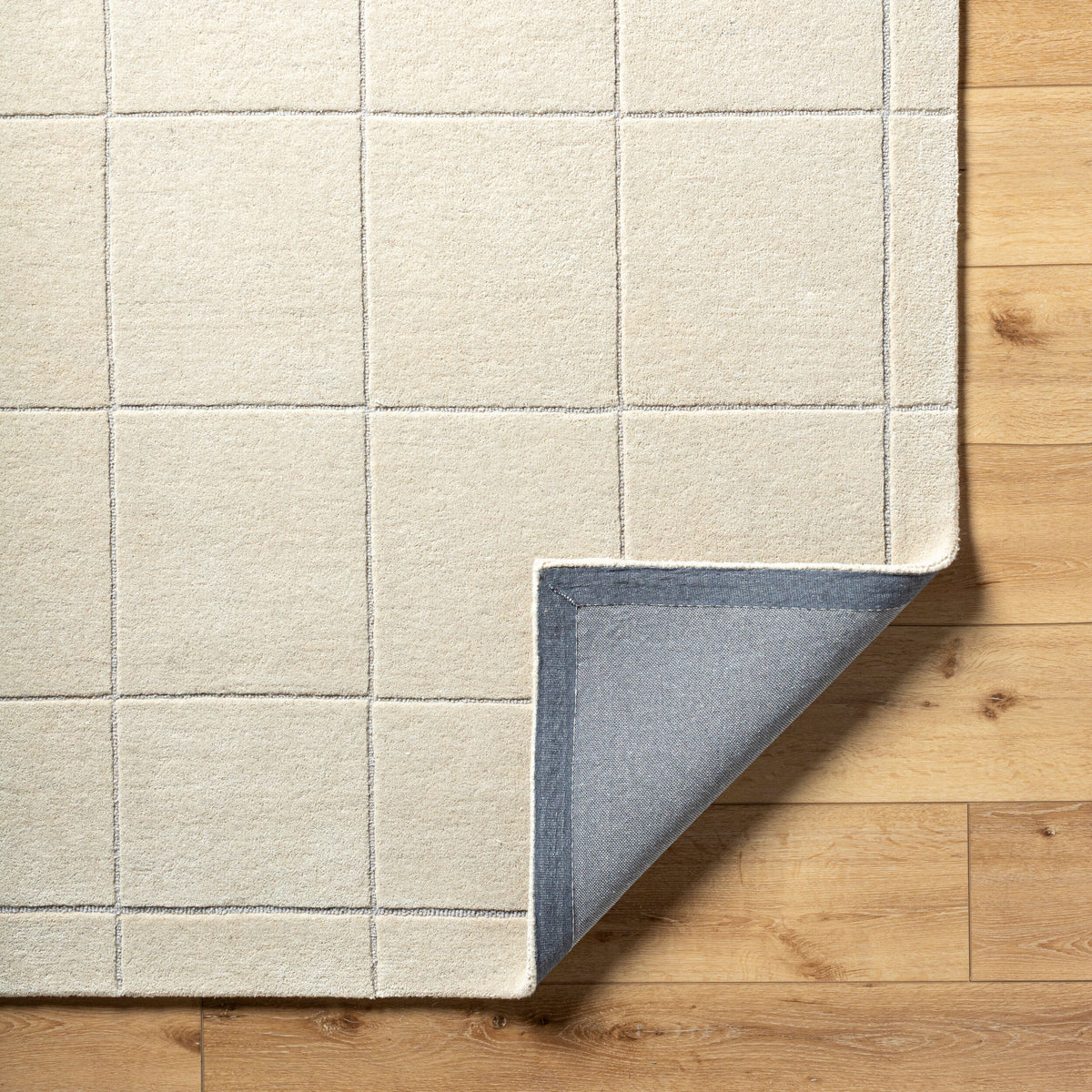 Alabaster Large Grid Rug