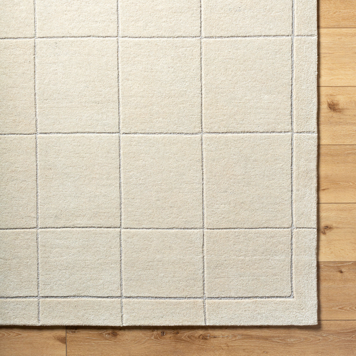 Alabaster Large Grid Rug