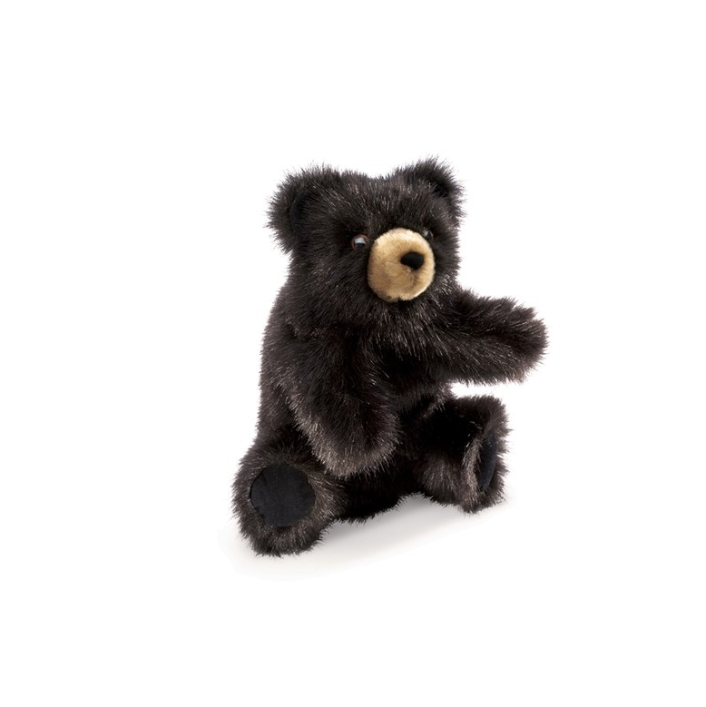 baby black bear puppet