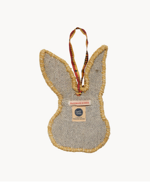 wool bunny wall hanger