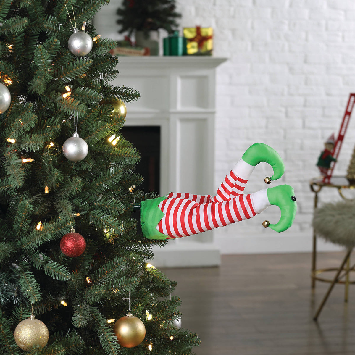 Elf Kickers 16" - Green Boots