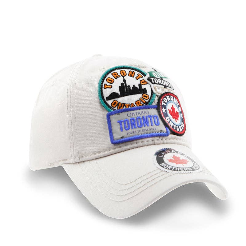 Toronto Multi-patch Casual Classic Cap