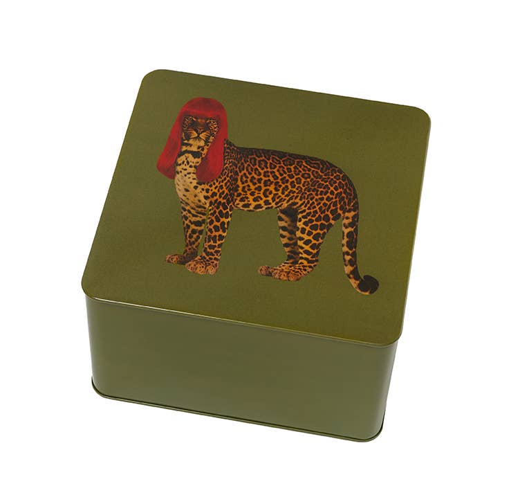 Rebecca square metal box