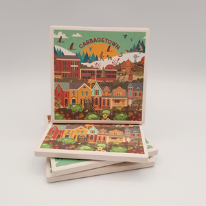 Cabbagetown Coaster Set of 4