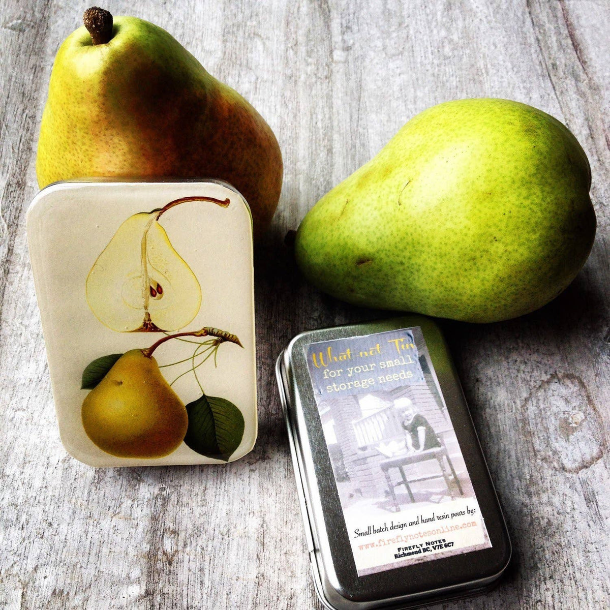 Botanical Pear Tin
